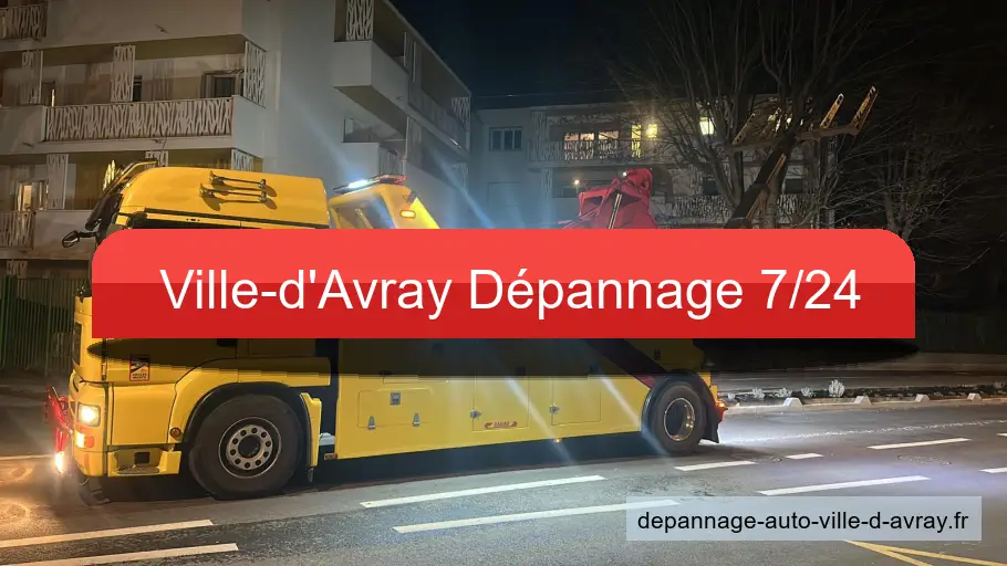 Dépannage et remorquage à Ville-d'Avray